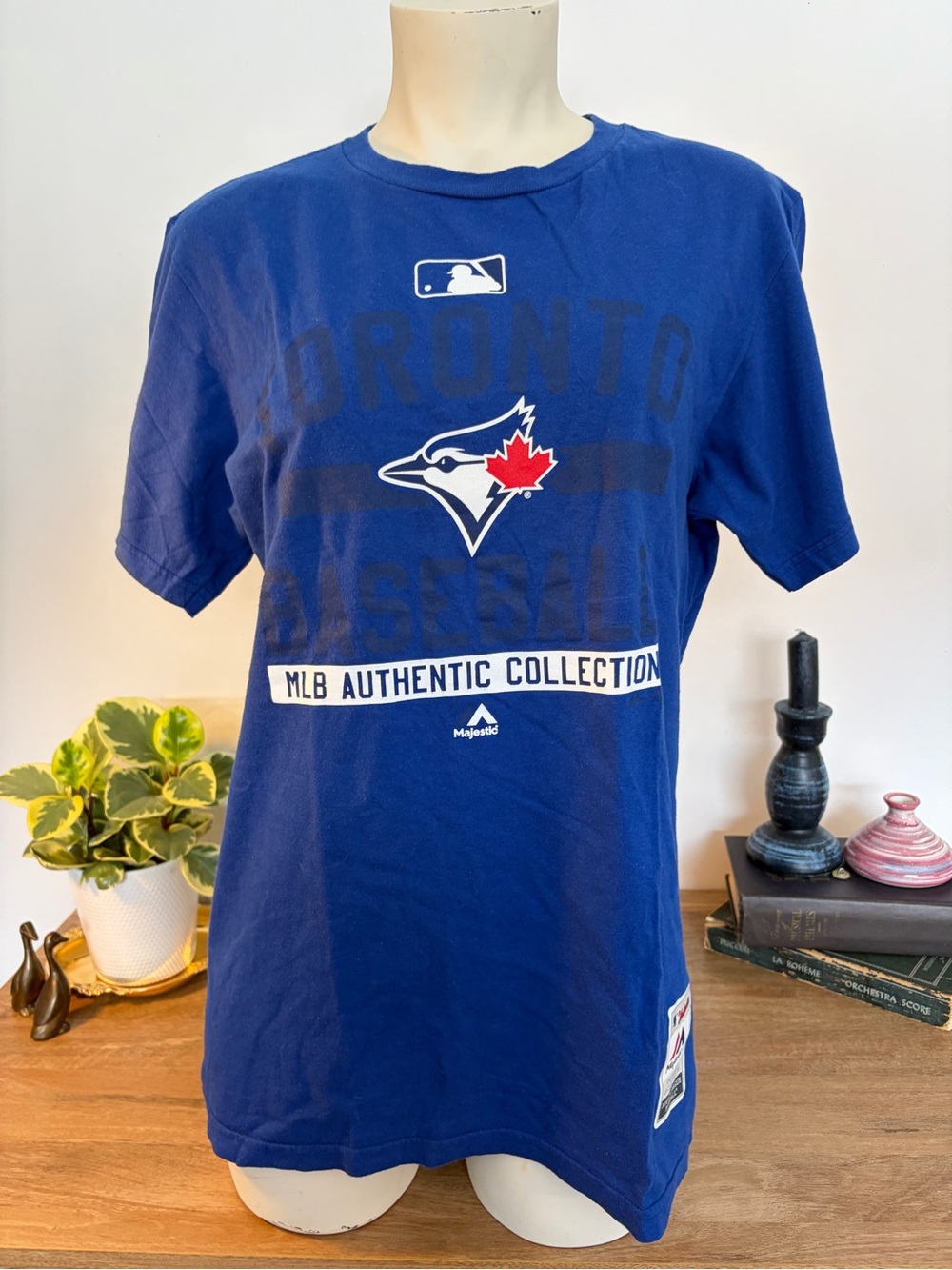 Toronto Blue Jays Majestic Authentic T Shirt M